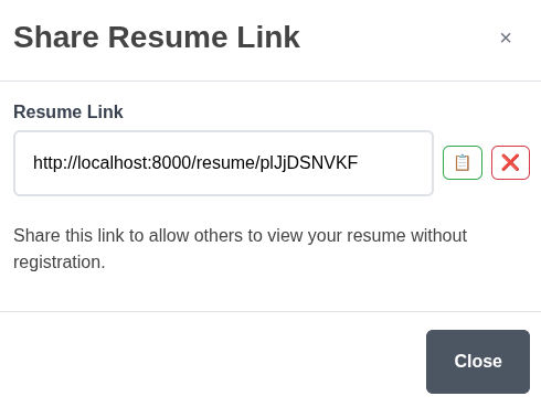 Encode Link Generation Interface